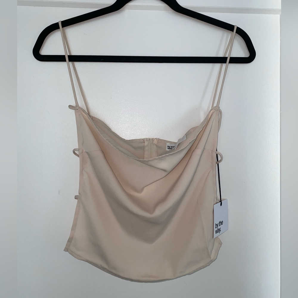 By the way. brand. Size S, cream color